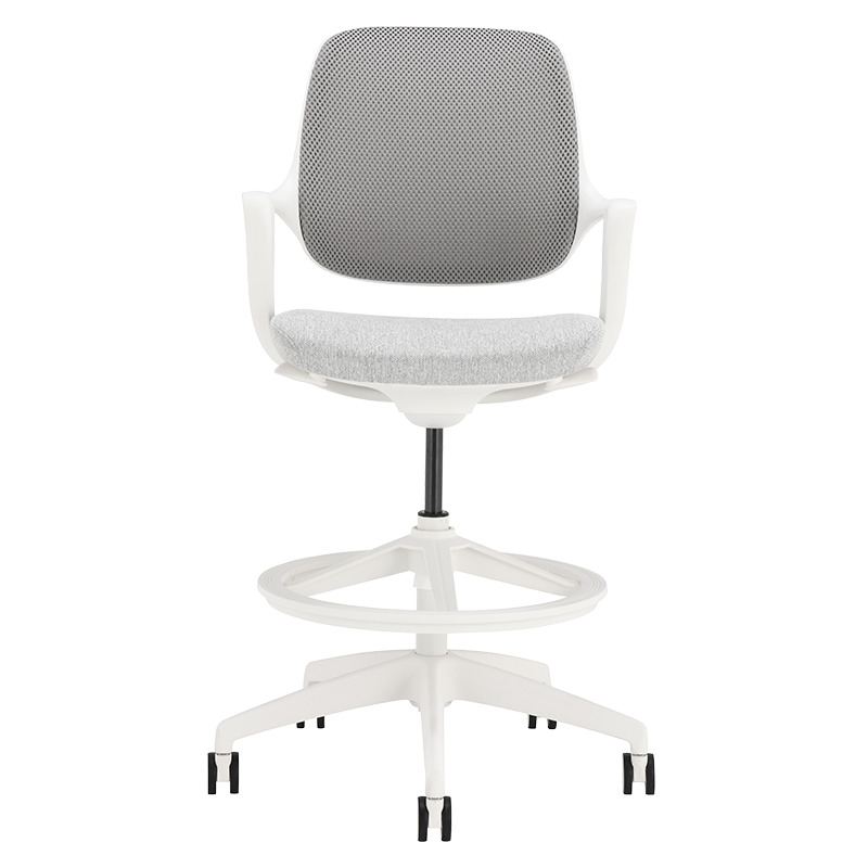 Висок работен стол Carmen Davos сив